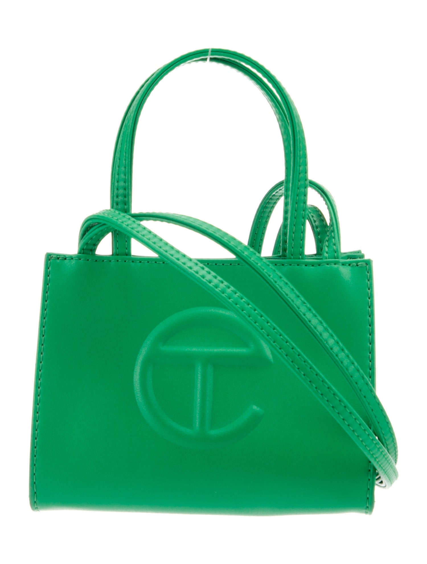 Telfar Vegan Leather Top Handle Bag