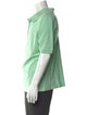 Telfar Collar Short Sleeve Polo Shirt