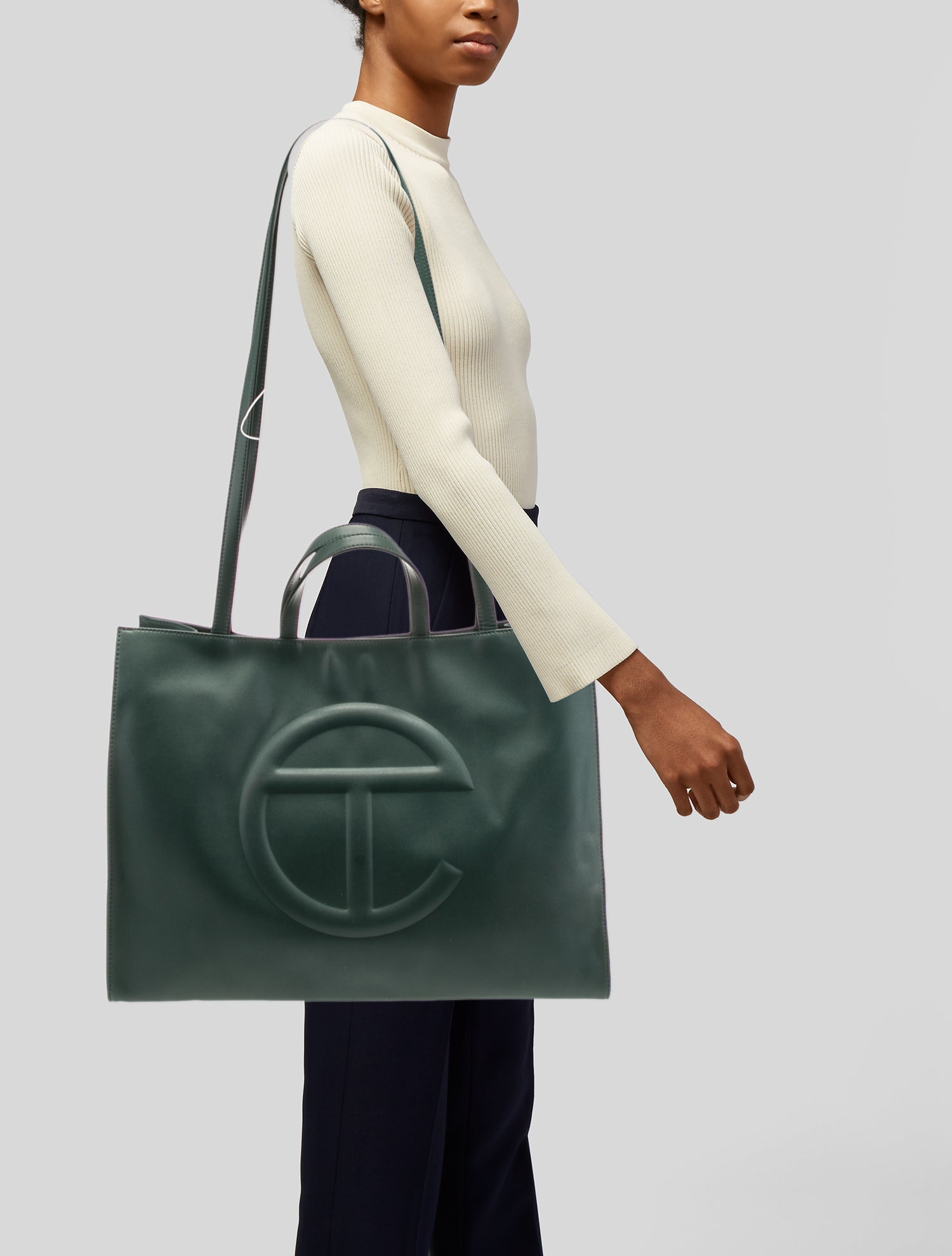 Telfar Vegan Leather Crossbody Bag