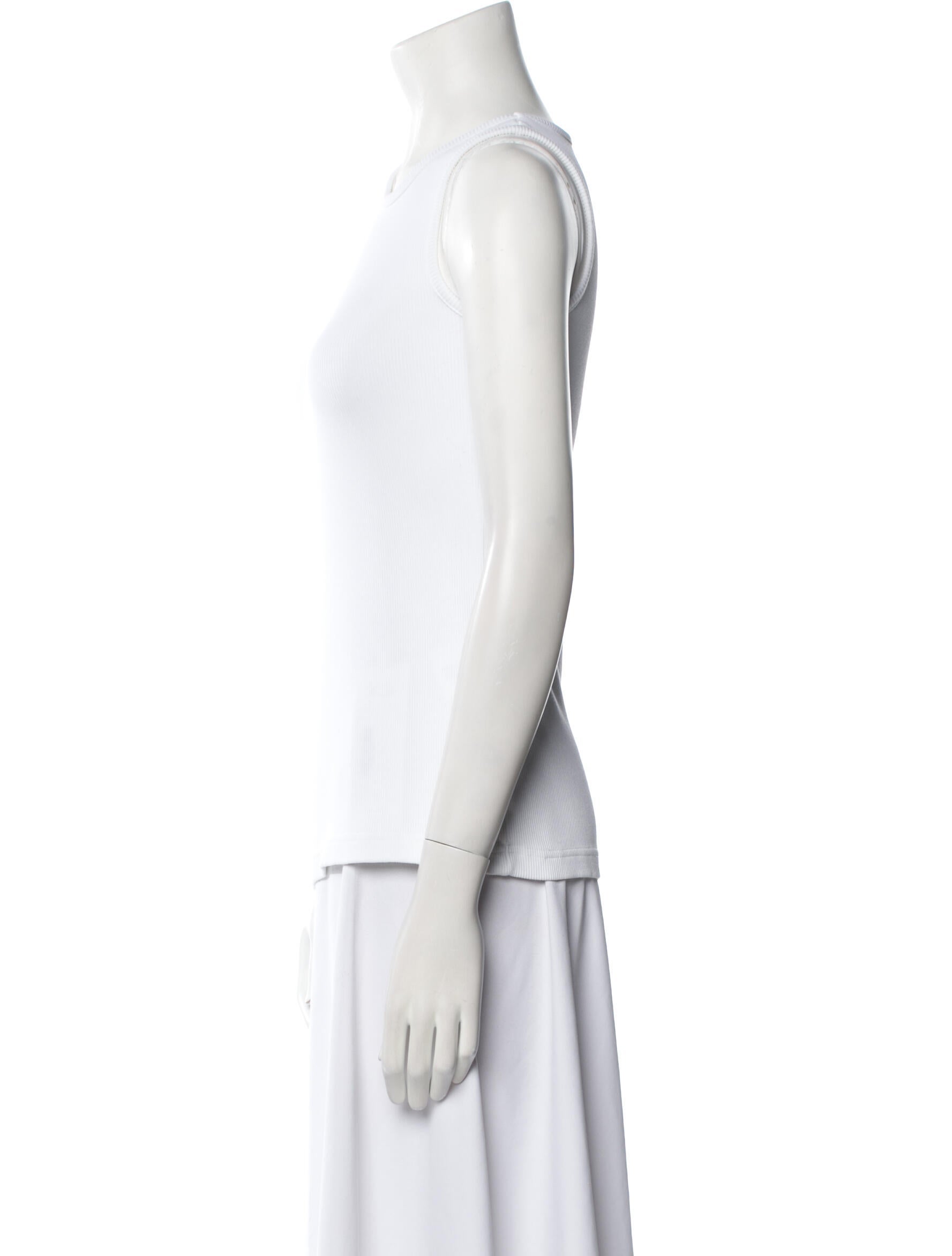 Telfar Crew Neck Sleeveless Top