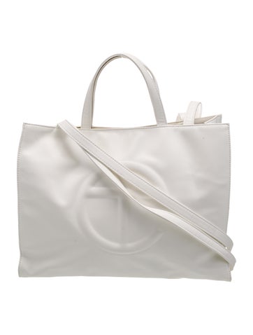 Telfar Totes Vegan Leather Crossbody Bag Medium