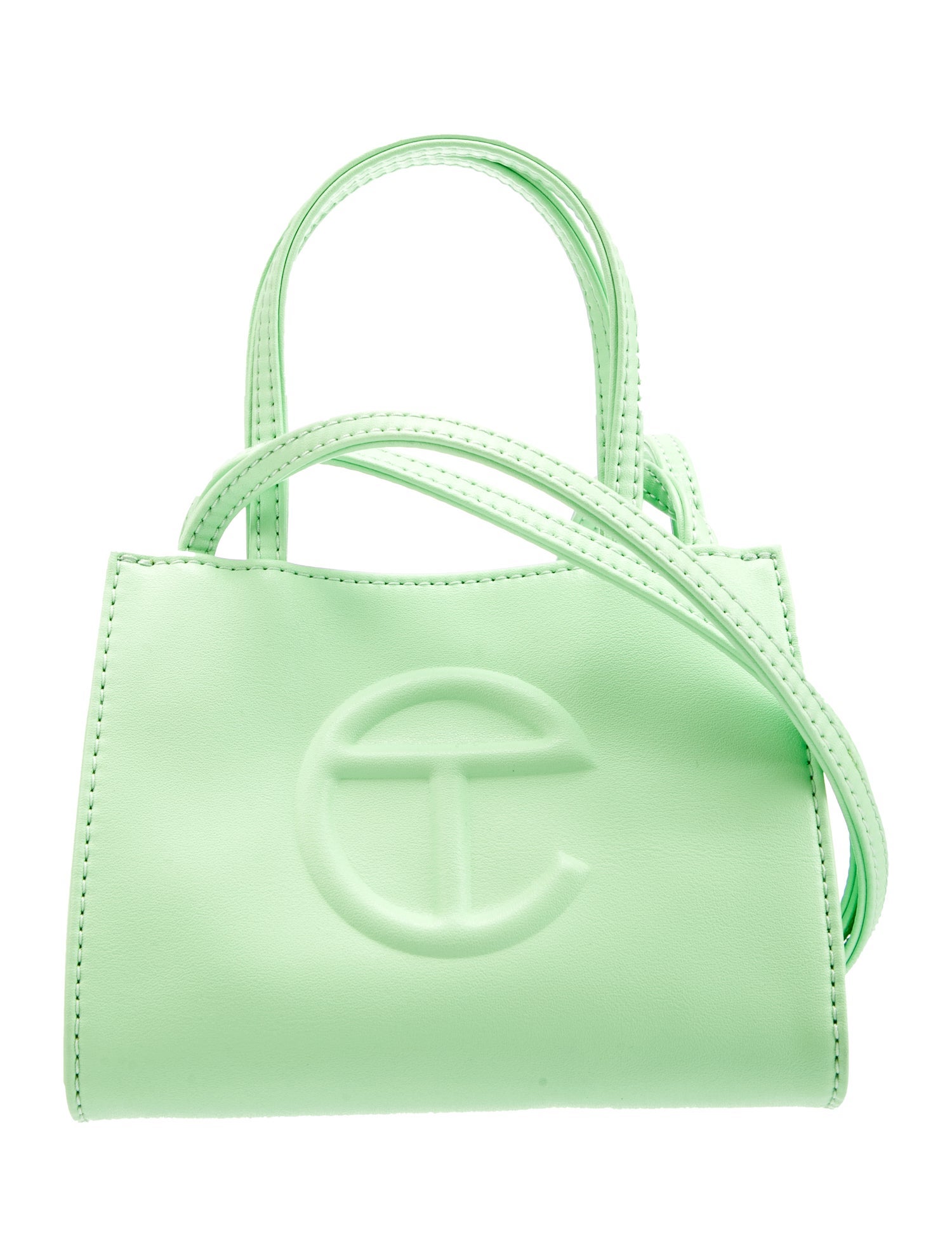 Telfar Vegan Leather Top Handle Bag