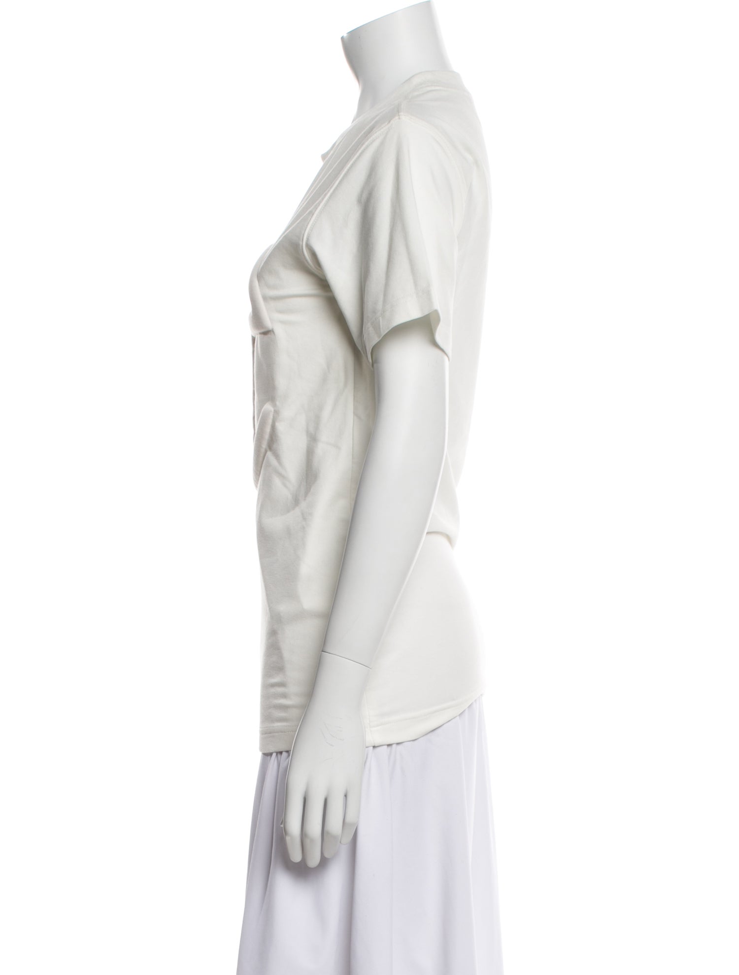 Telfar Mock Neck Short Sleeve T-Shirt