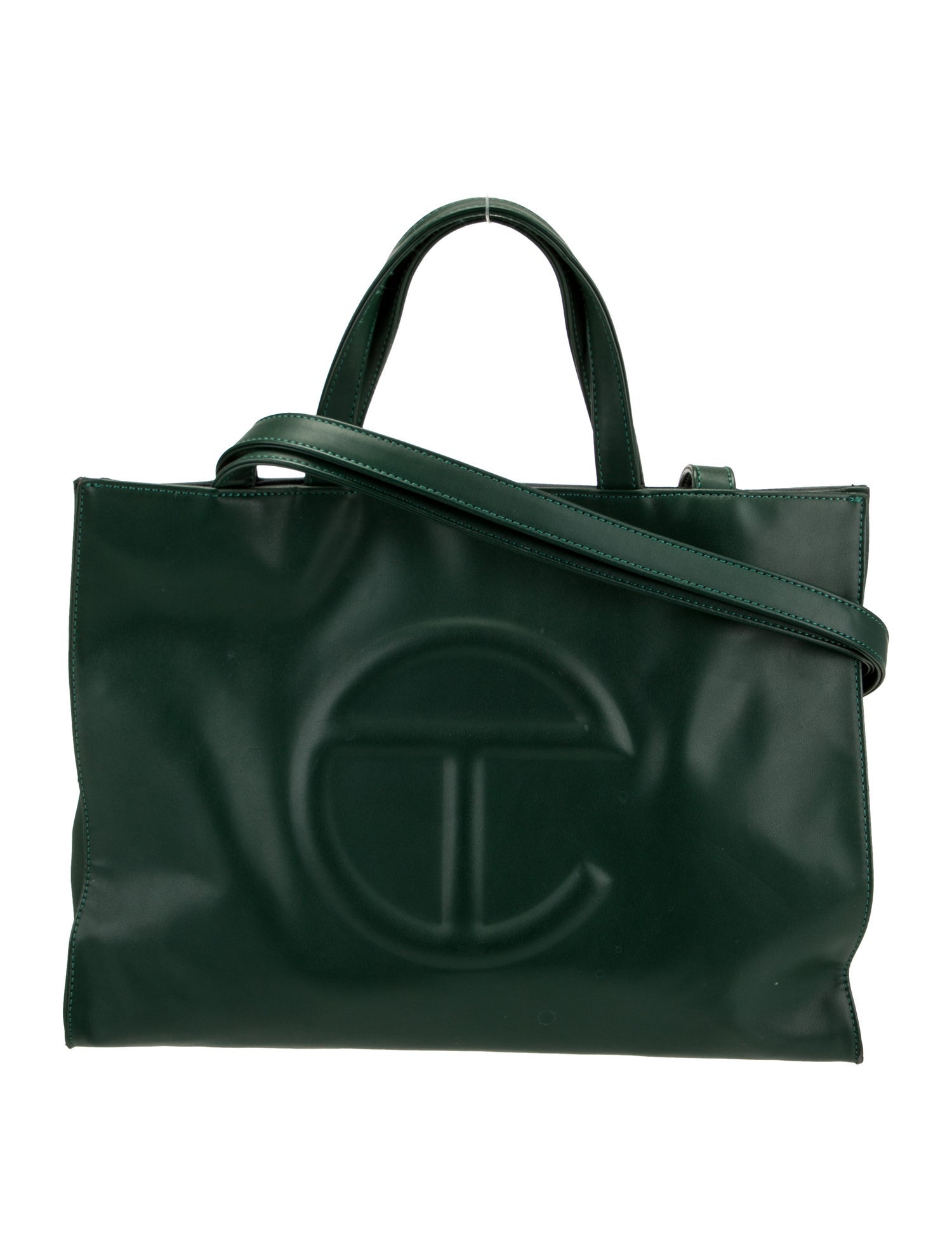 Telfar Vegan Leather Top Handle Bag