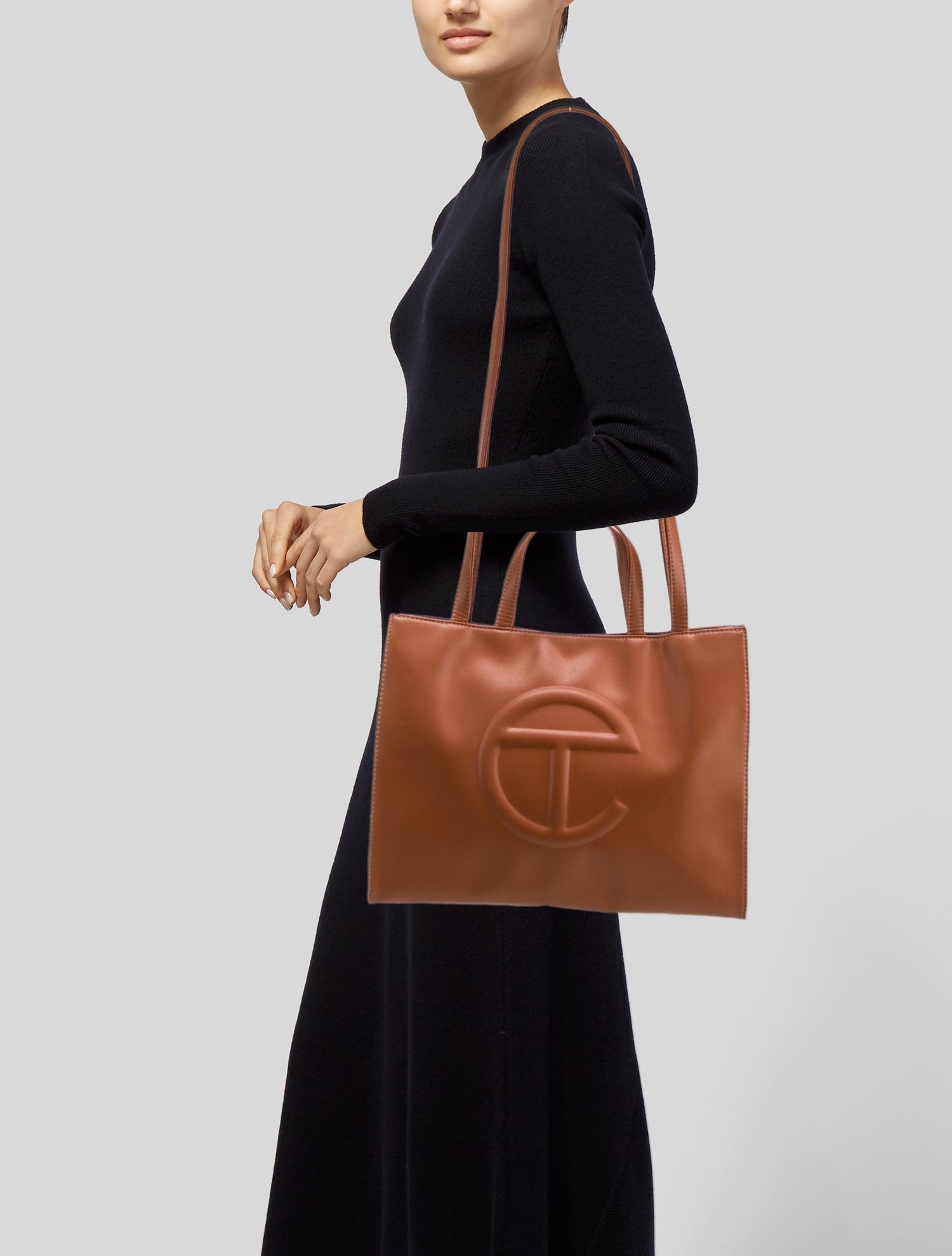 Telfar Vegan Leather Shopping Bag Medium