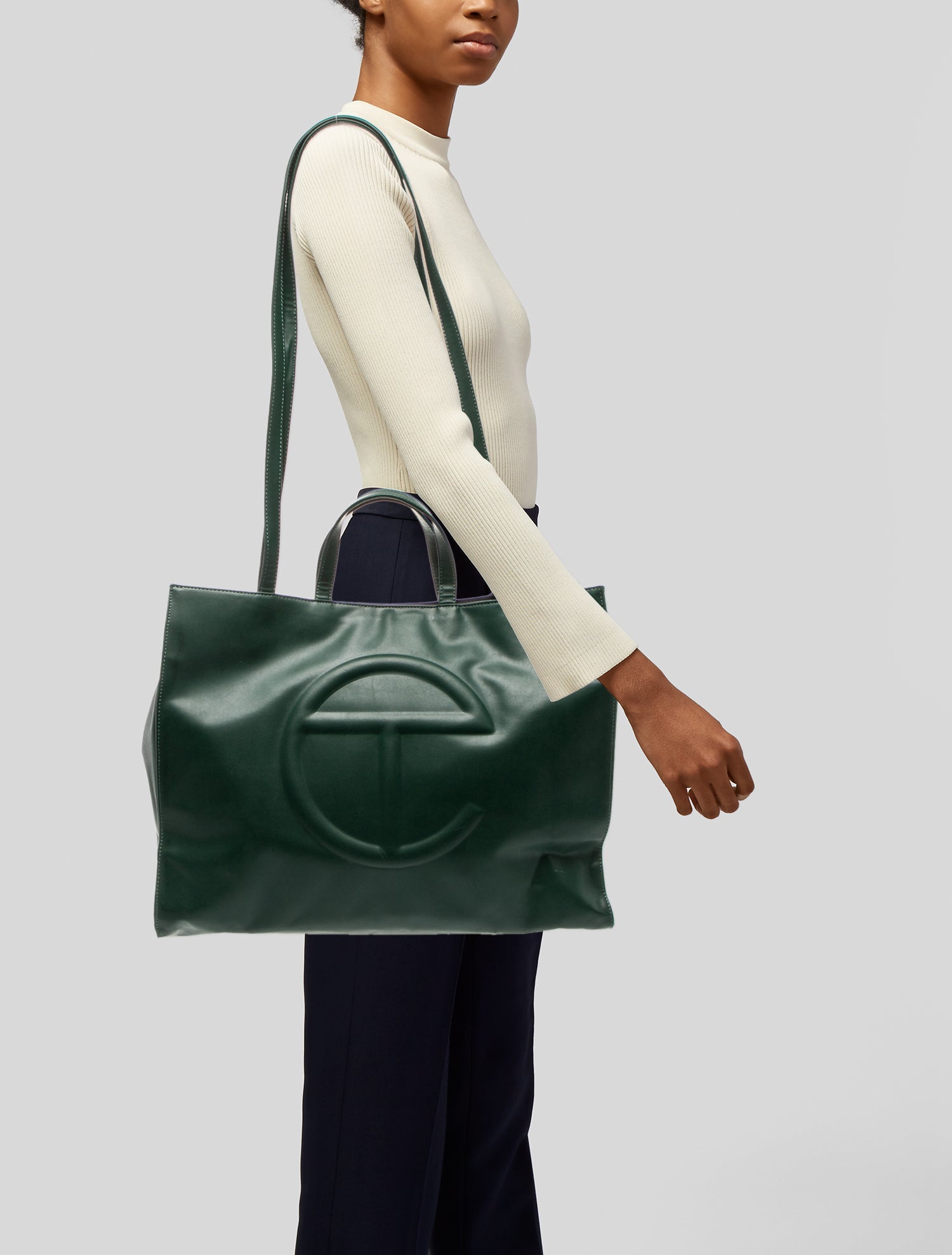 Telfar Vegan Leather Shoulder Bag