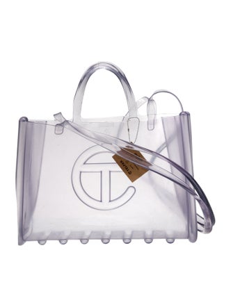 Melissa x TELFAR PVC 'Clear' Jelly Shopper Large