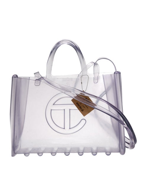 Melissa x TELFAR PVC 'Clear' Jelly Shopper Large