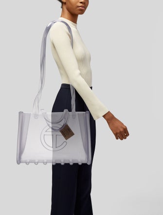 Melissa x TELFAR PVC 'Clear' Jelly Shopper Large