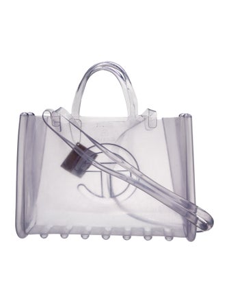 Melissa x TELFAR PVC 'Clear' Jelly Shopper Large