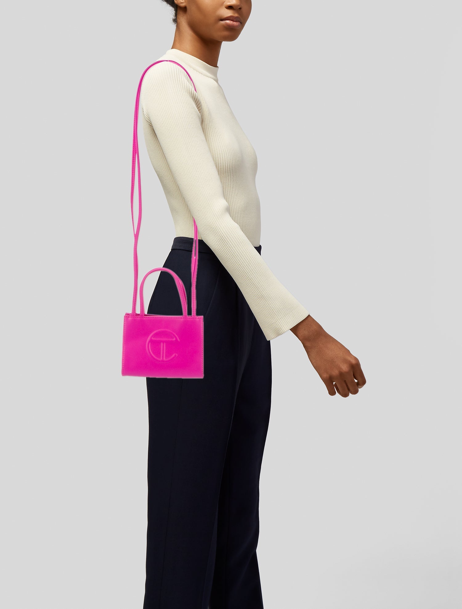 Telfar Vegan Leather Shoulder Bag Small