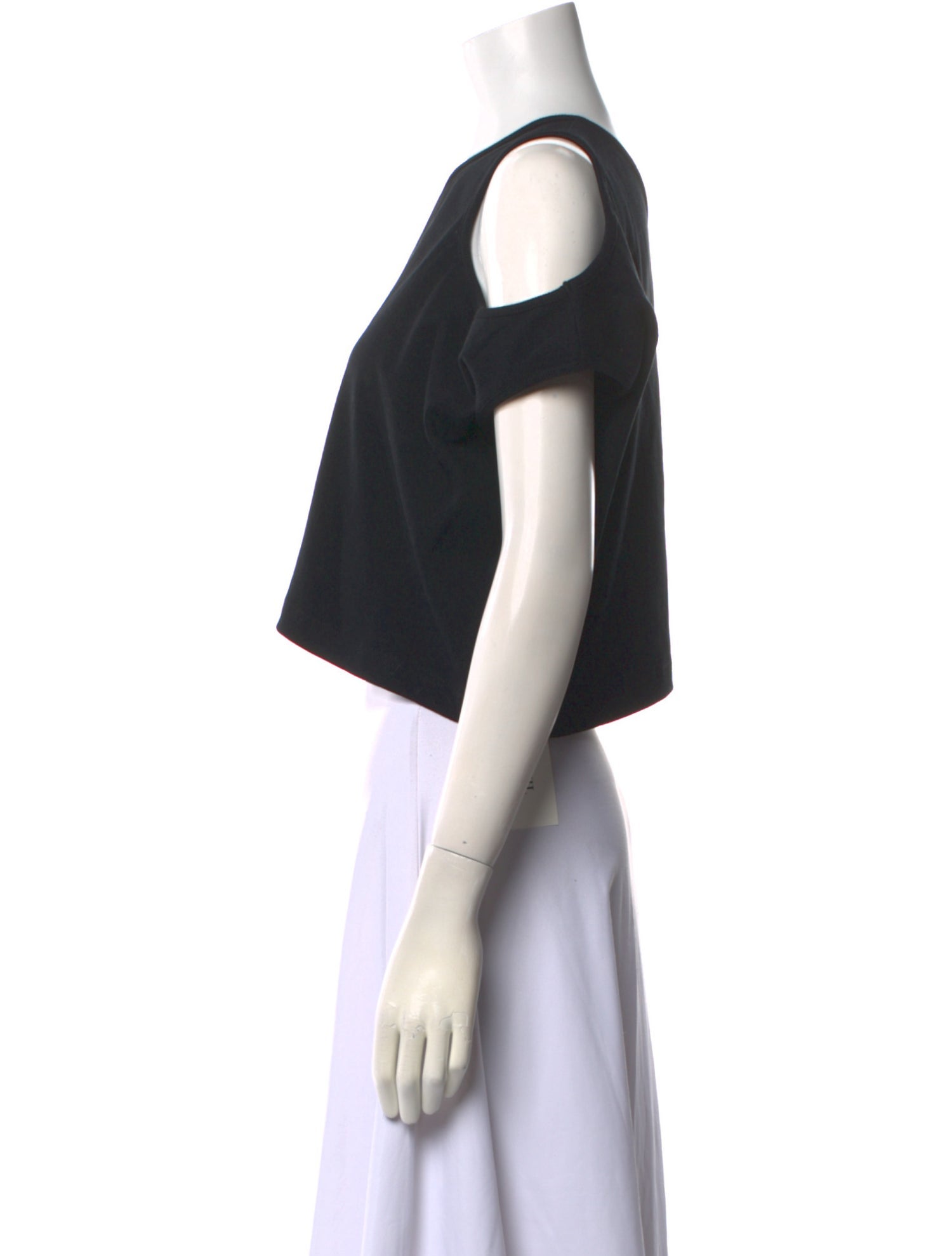 Telfar One-Shoulder Short Sleeve Crop Top w/ Tags