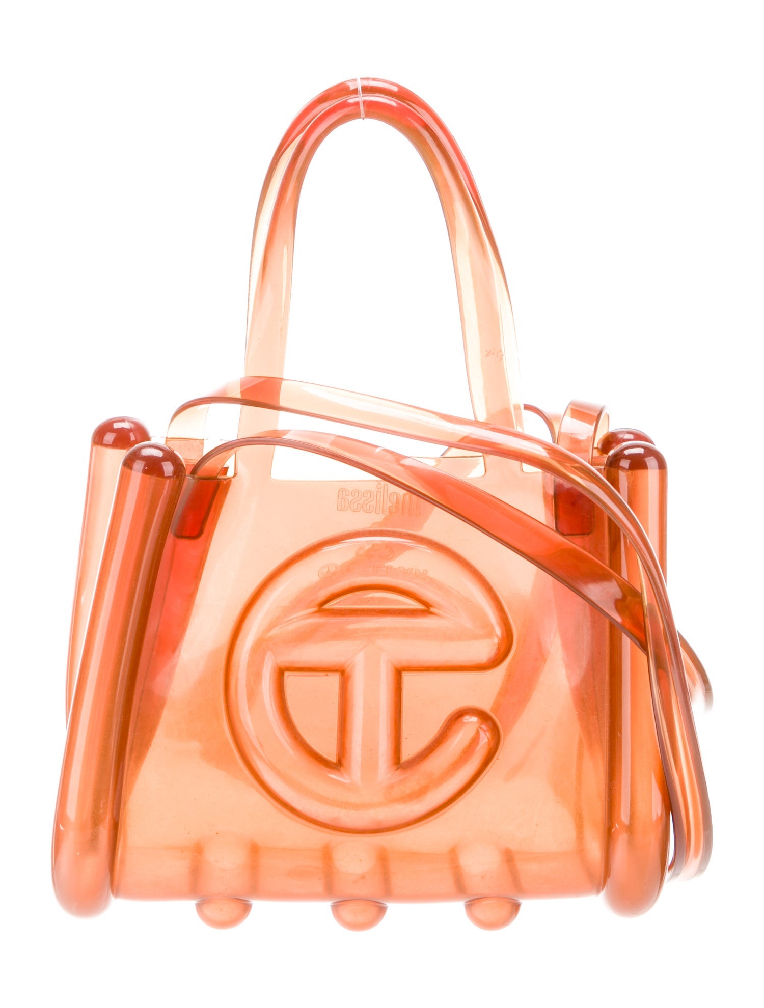 Melissa x TELFAR Rubber Clear Jelly Shopper Small