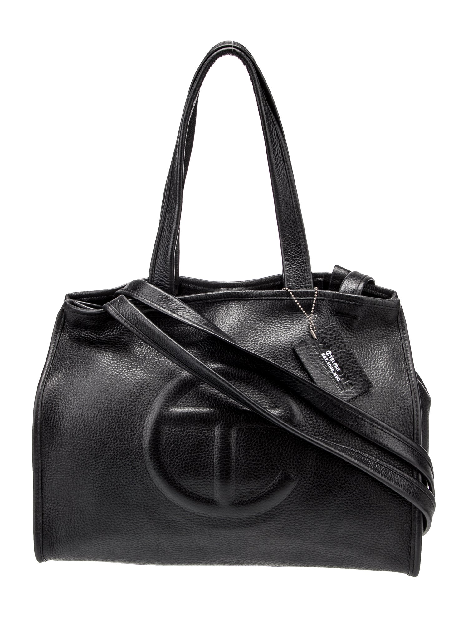 Wilsons x Telfar Leather Medium Black Carry Bag Medium