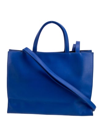 Telfar Vegan Leather 'Painter's Tape' Shopping Bag Medium