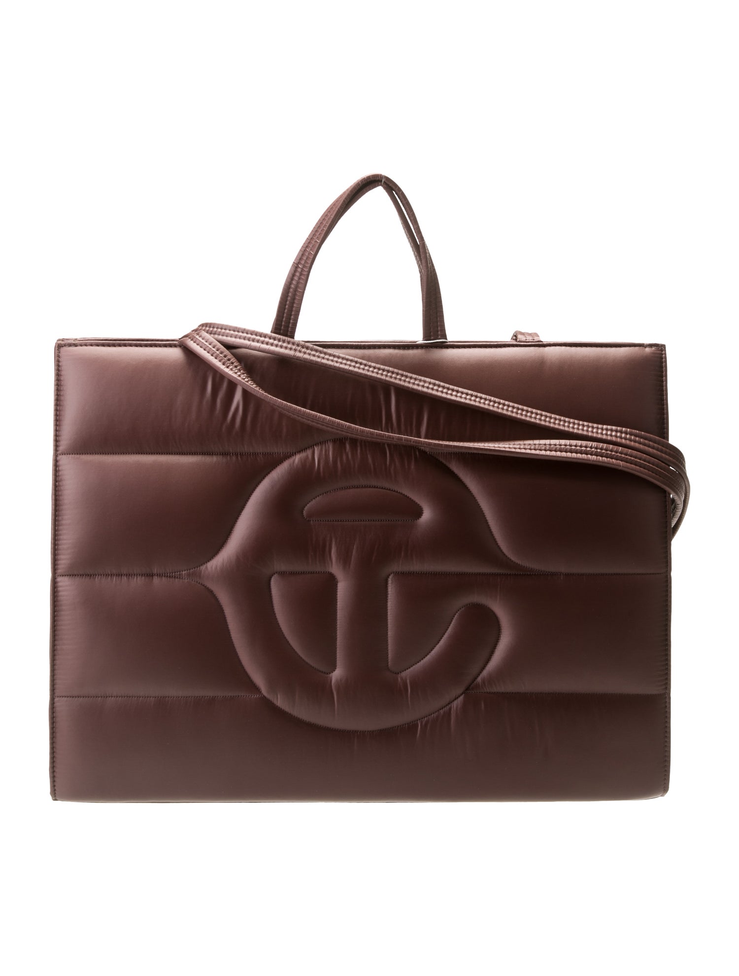 Moose Knuckles x Telfar Nylon 'Chocolate' Puffer Shopping Large w/ Tags