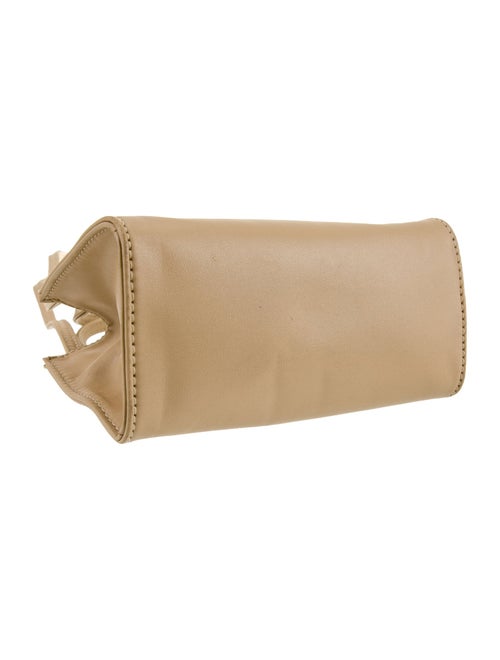 Telfar Vegan Leather Small Cream Shopping Bag Small