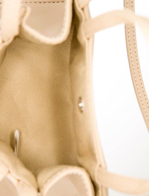 Telfar Vegan Leather Small Cream Shopping Bag Small