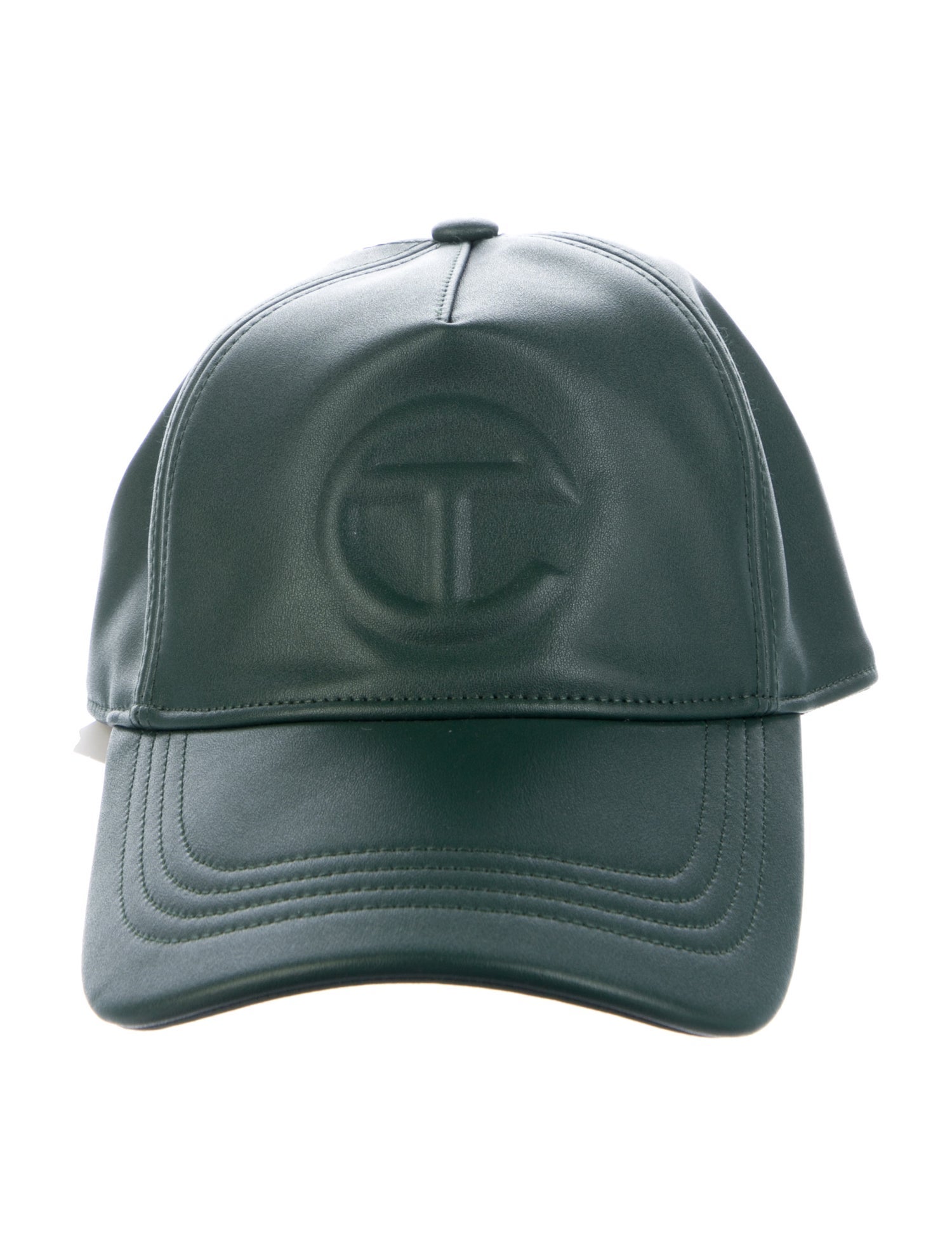 Telfar Faux Leather Baseball Cap