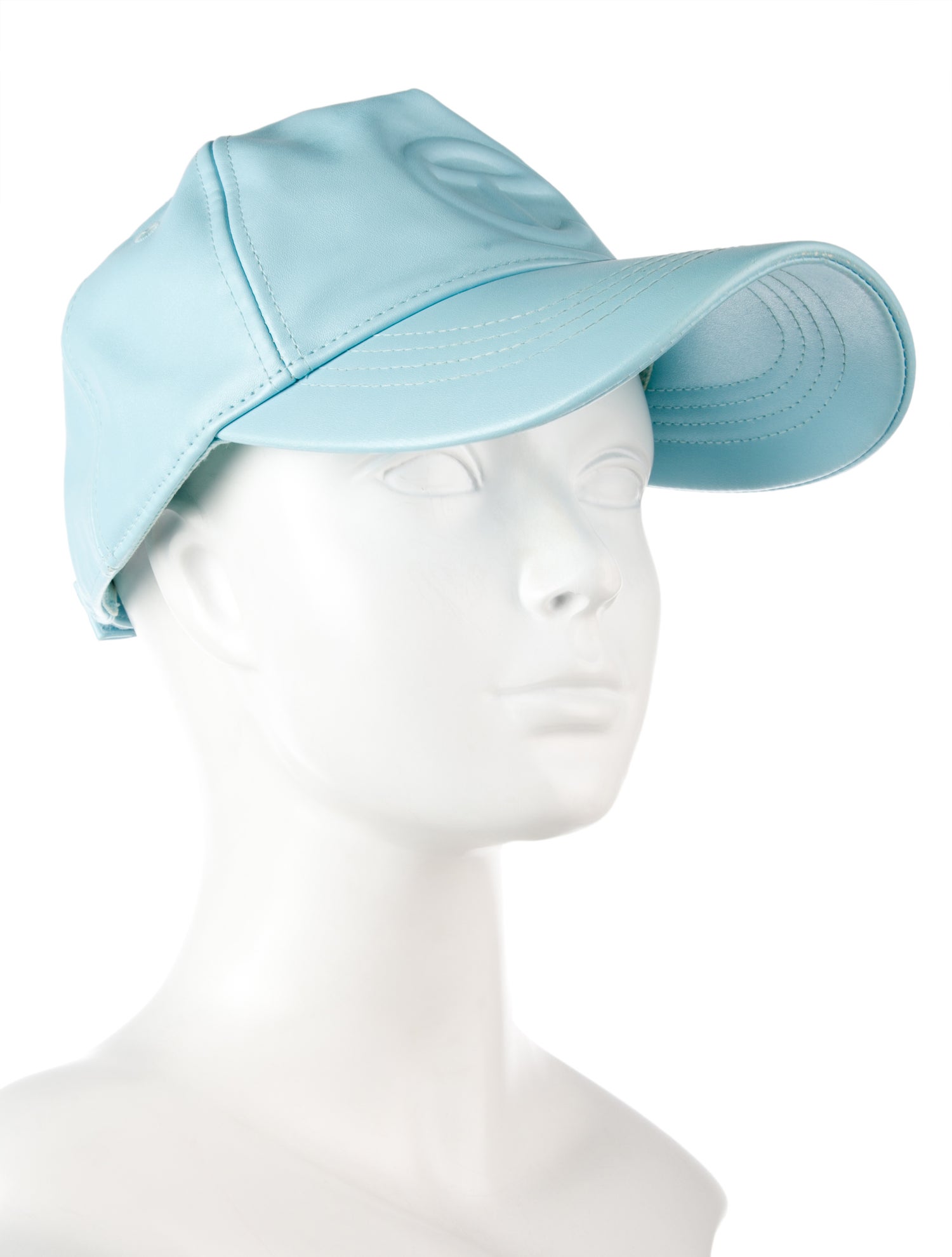 Telfar Leather Baseball Cap