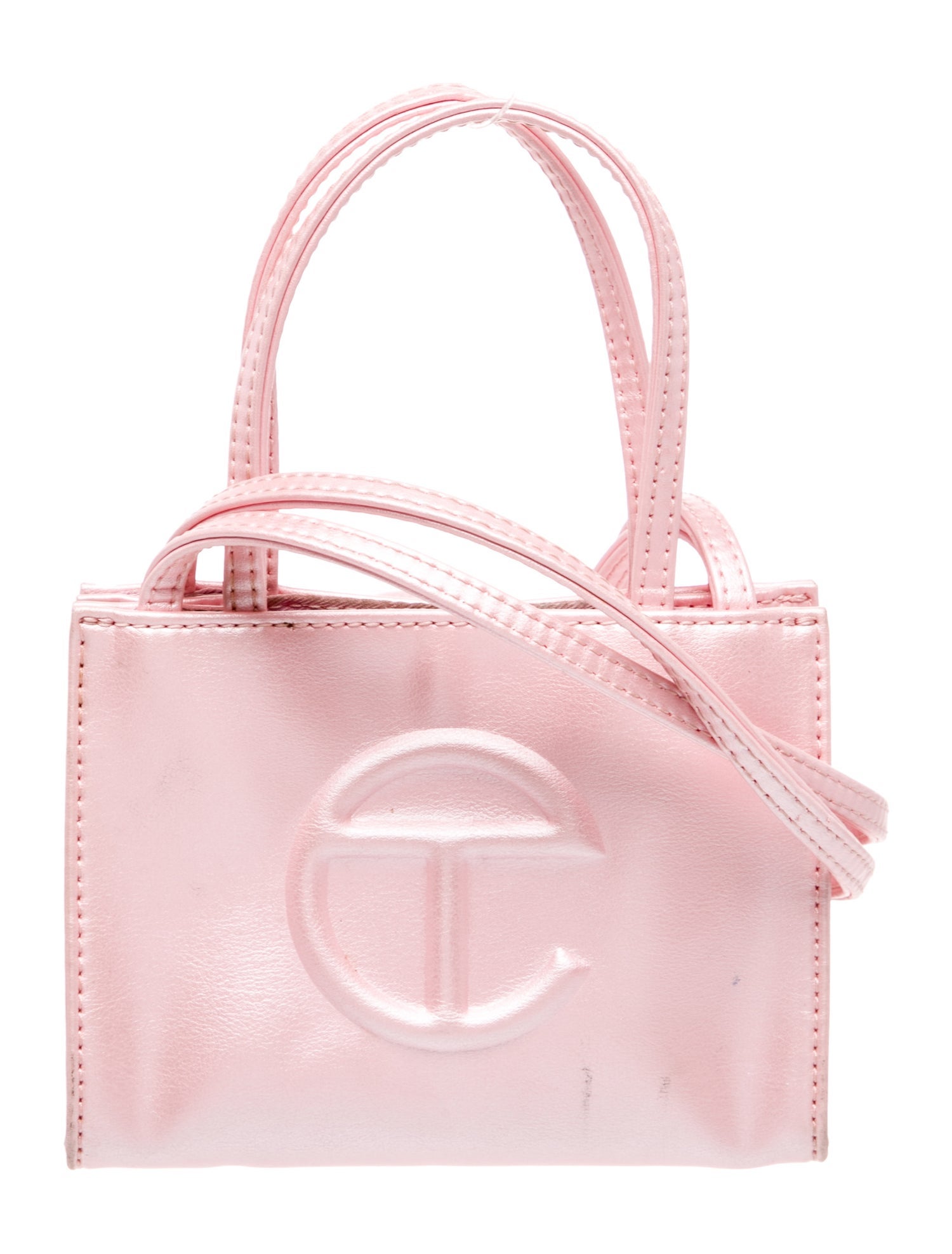 Telfar Vegan Leather Shopper Bag Mini