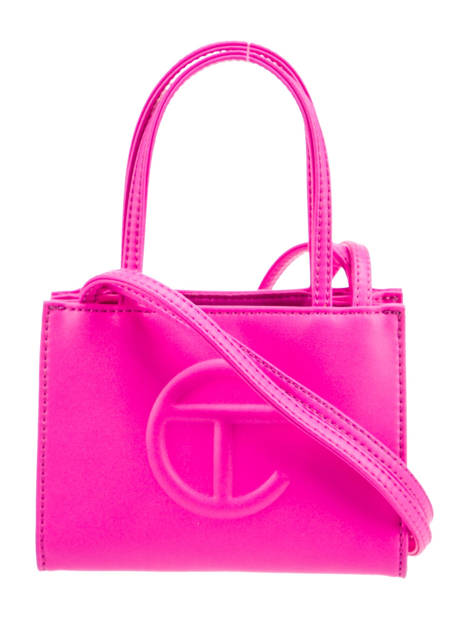 Telfar Vegan Leather Small Azalea Shopping Bag Small