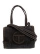 Telfar Denim Small Black Denim Shopping Bag Small