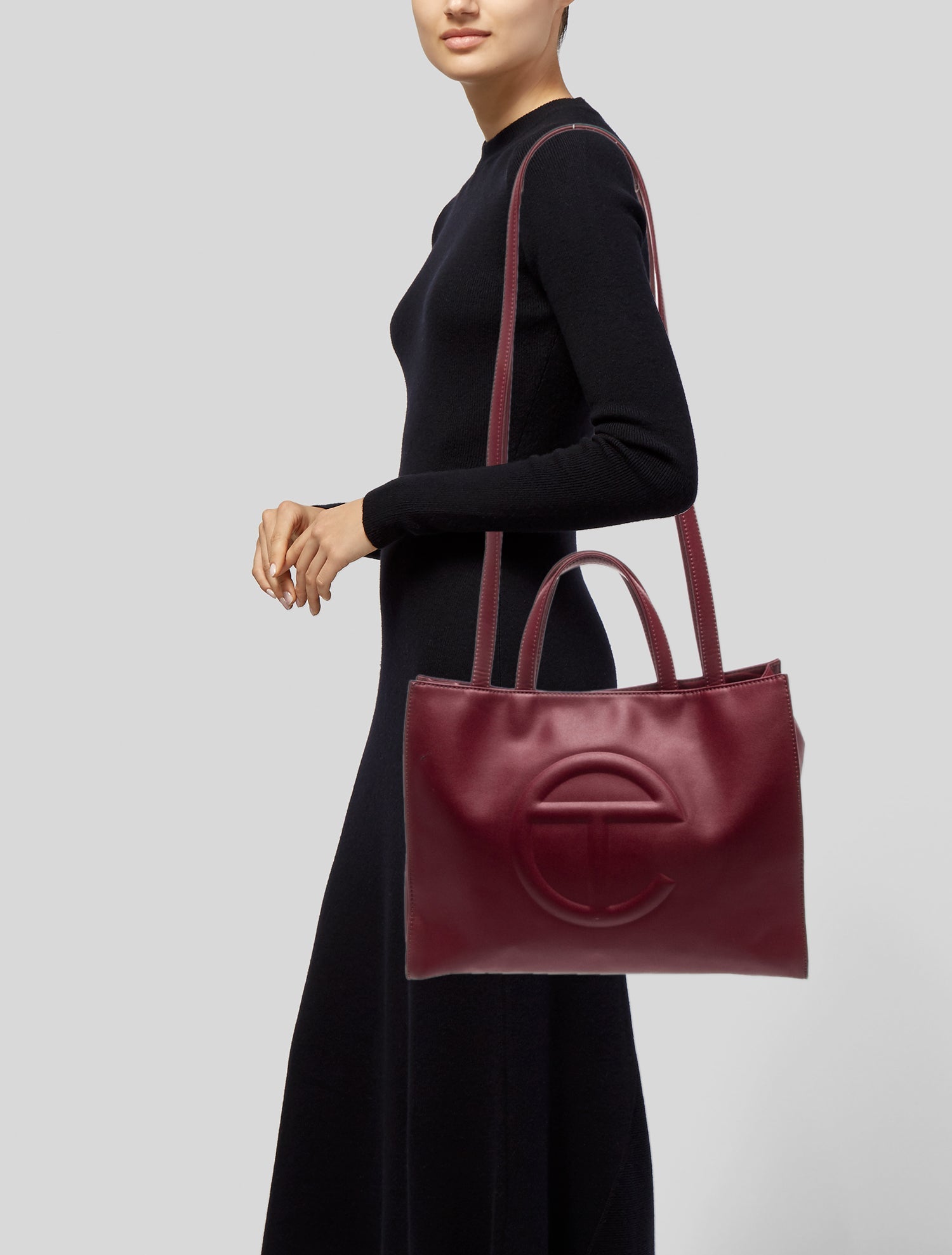 Telfar Vegan Leather Shopper Large