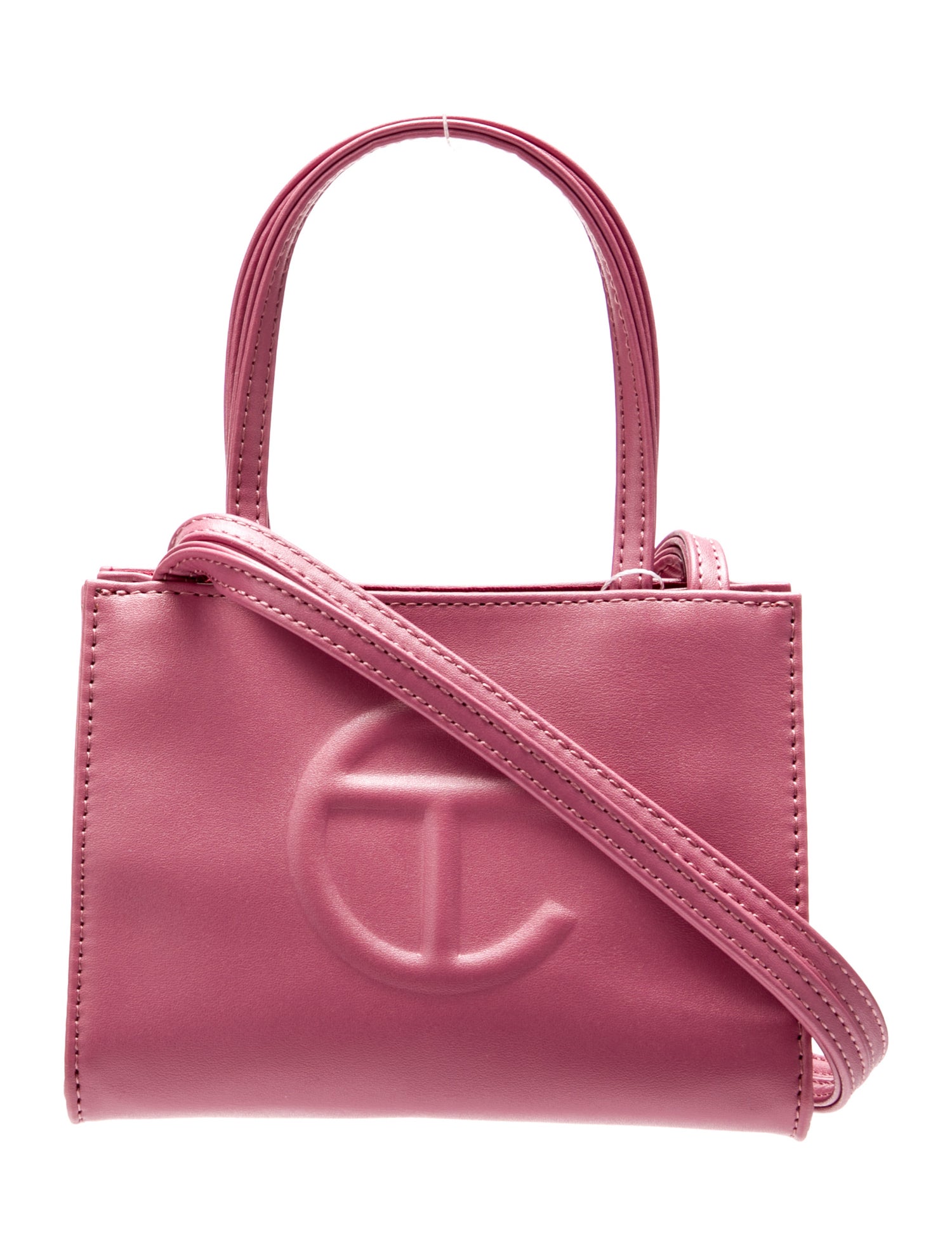 Telfar Vegan Leather 'Corned Beef' Shopping Small w/ Tags