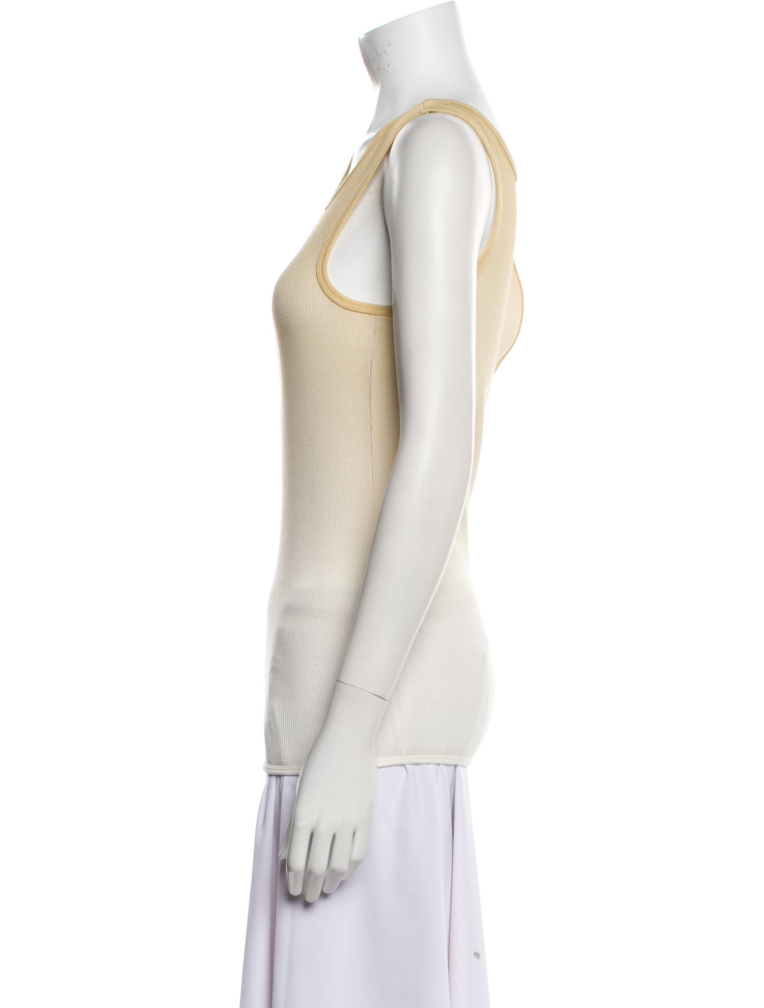 Telfar Scoop Neck Sleeveless Top