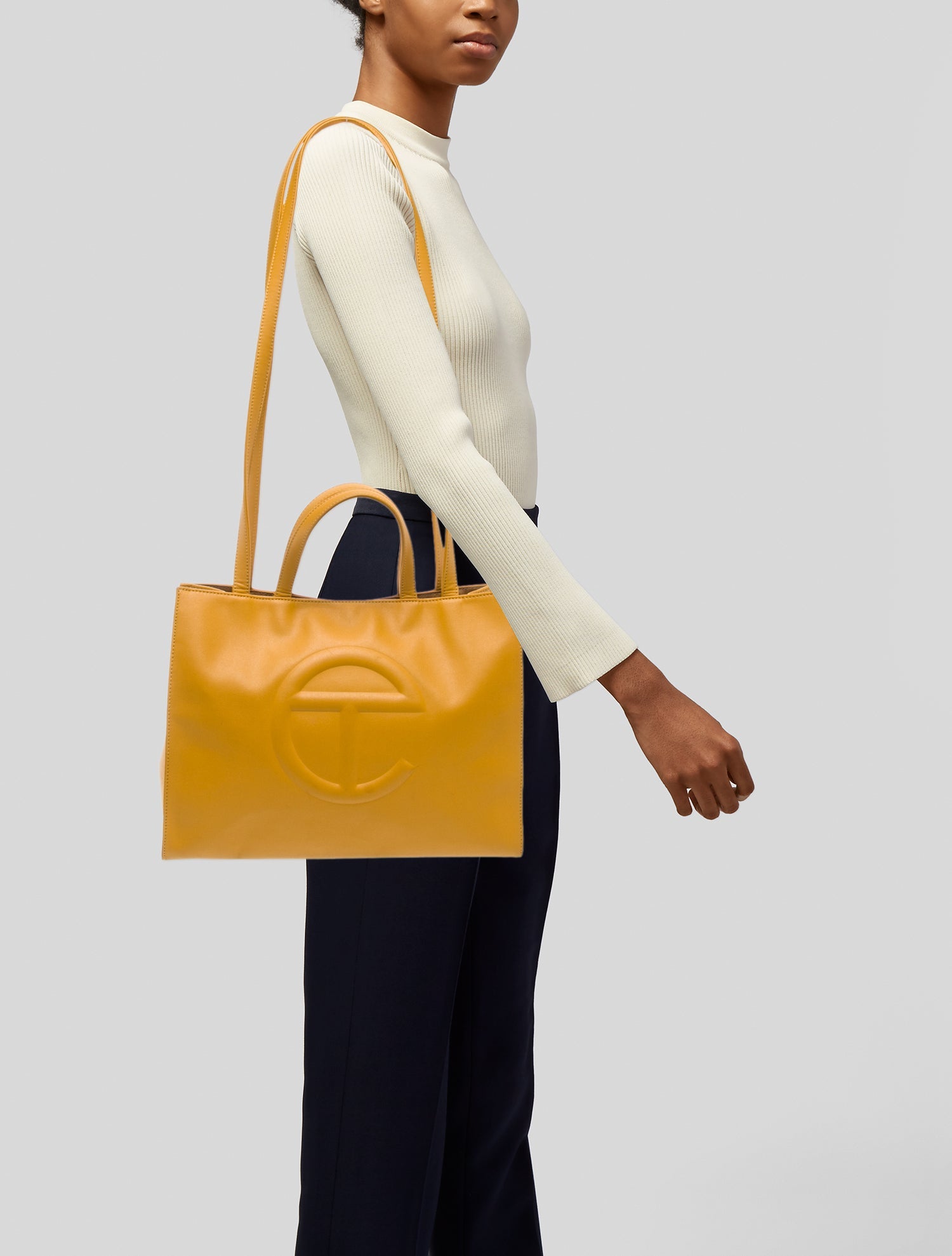 Telfar Vegan Leather Top Handle Bag