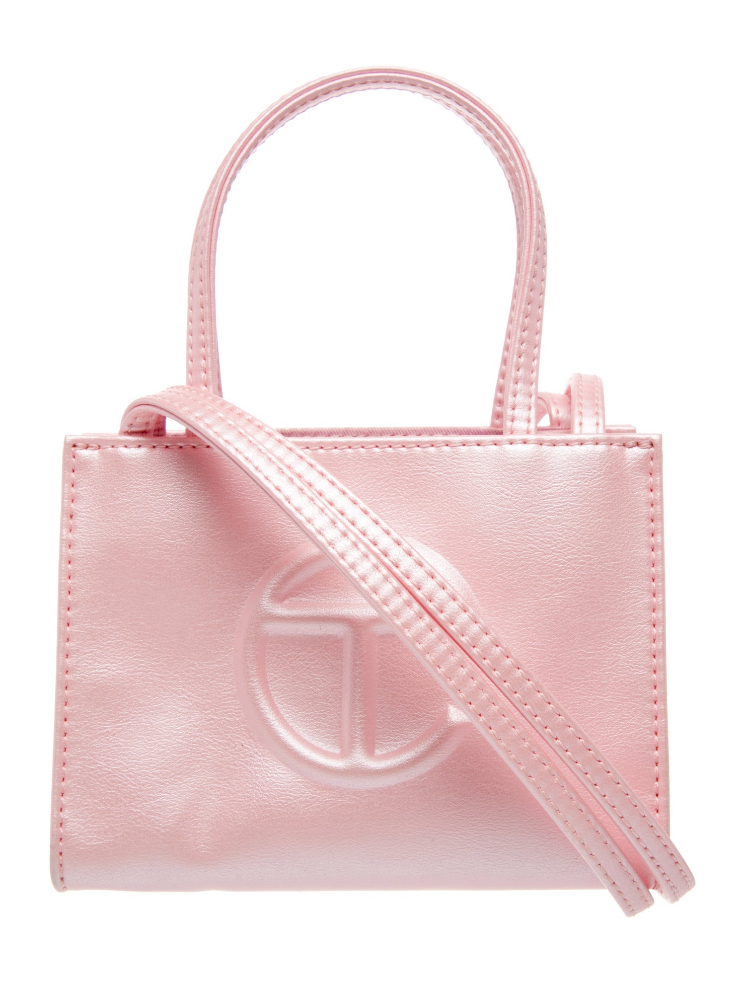 Telfar Vegan Leather Ballerina Shopping Bag Small