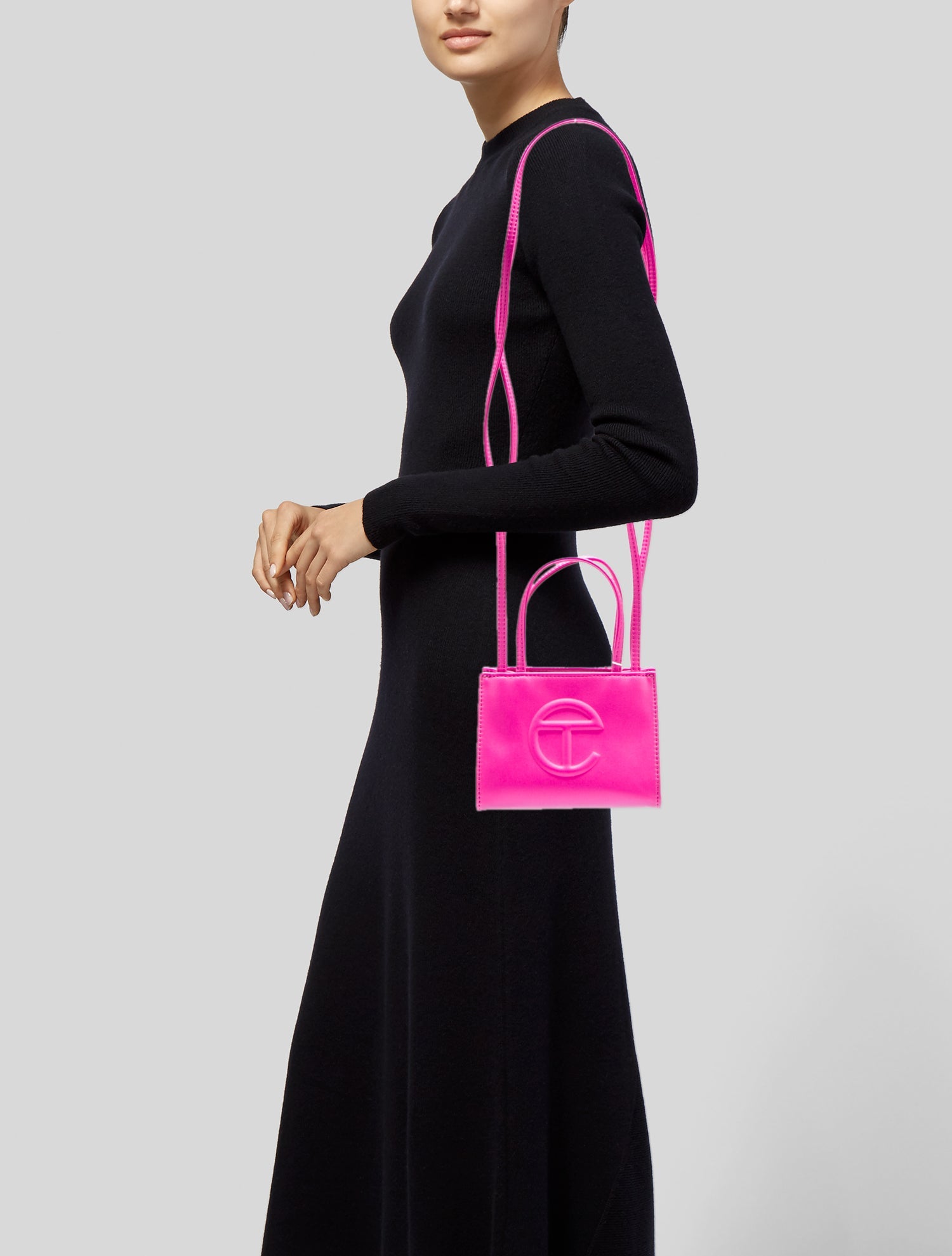 Telfar Vegan Leather Small Azalea Shopping Bag w/ Tags