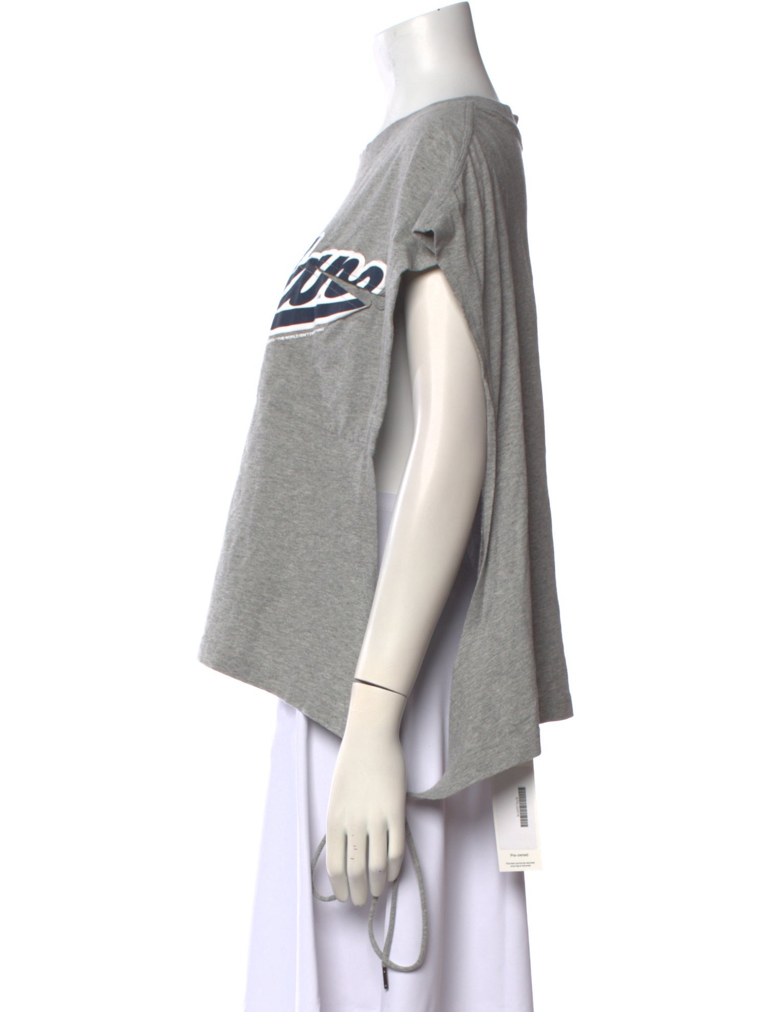 Telfar Graphic Print Crew Neck Sweatshirt