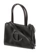 Telfar Vegan Leather Black Shopping Bag Small