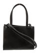 Telfar Vegan Leather Black Shopping Bag Small