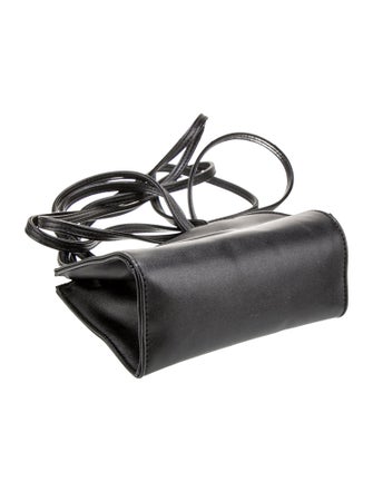 Telfar Vegan Leather Black Shopping Bag Small