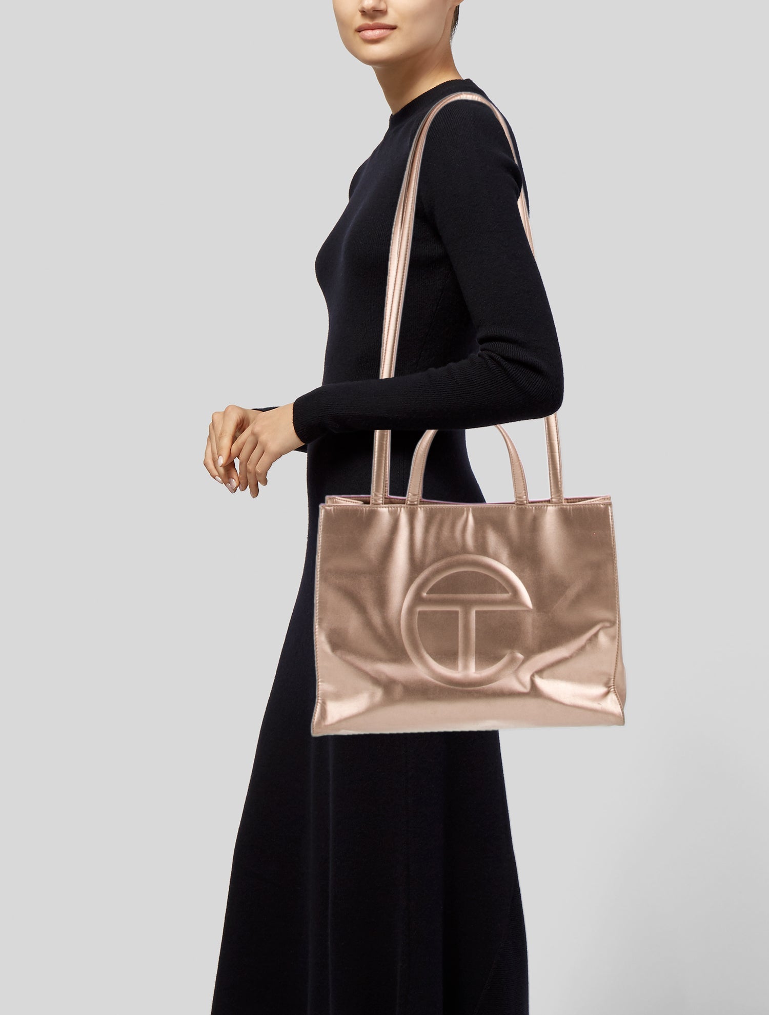 Telfar Vegan Leather Top Handle Bag