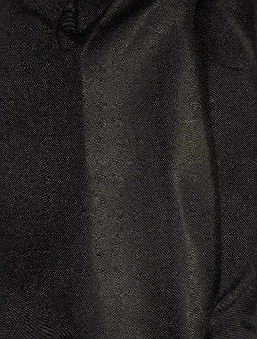 Telfar Vegan Patent Leather Patent Black Shopping Bag Medium