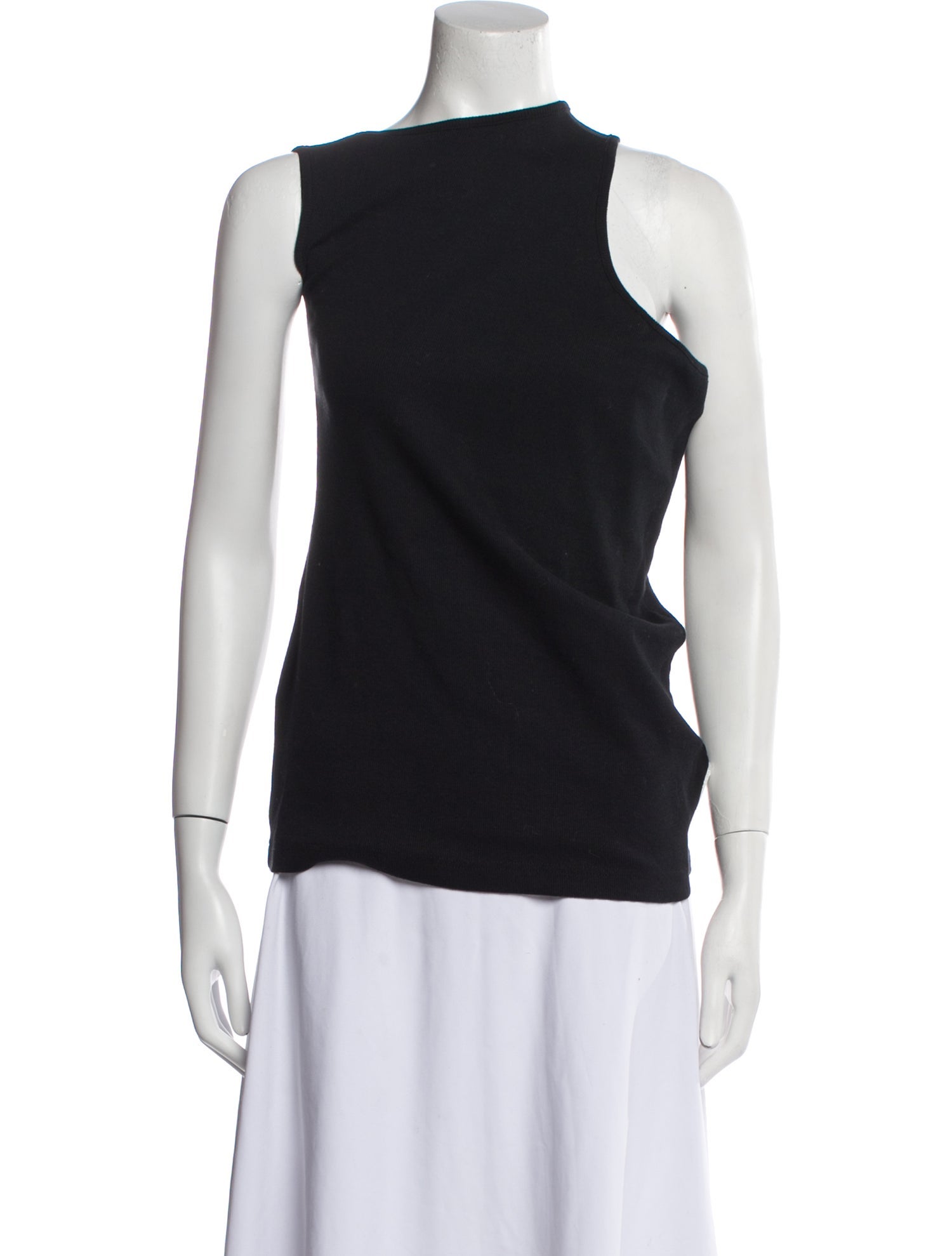 Telfar Bateau Neckline Sleeveless Top