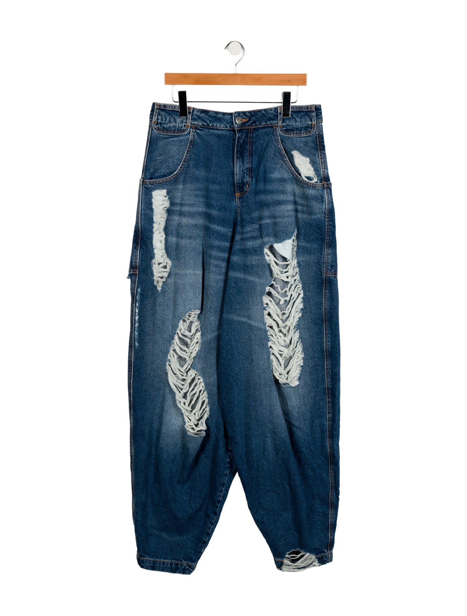 Telfar High-Rise Straight Leg Jeans w/ Tags