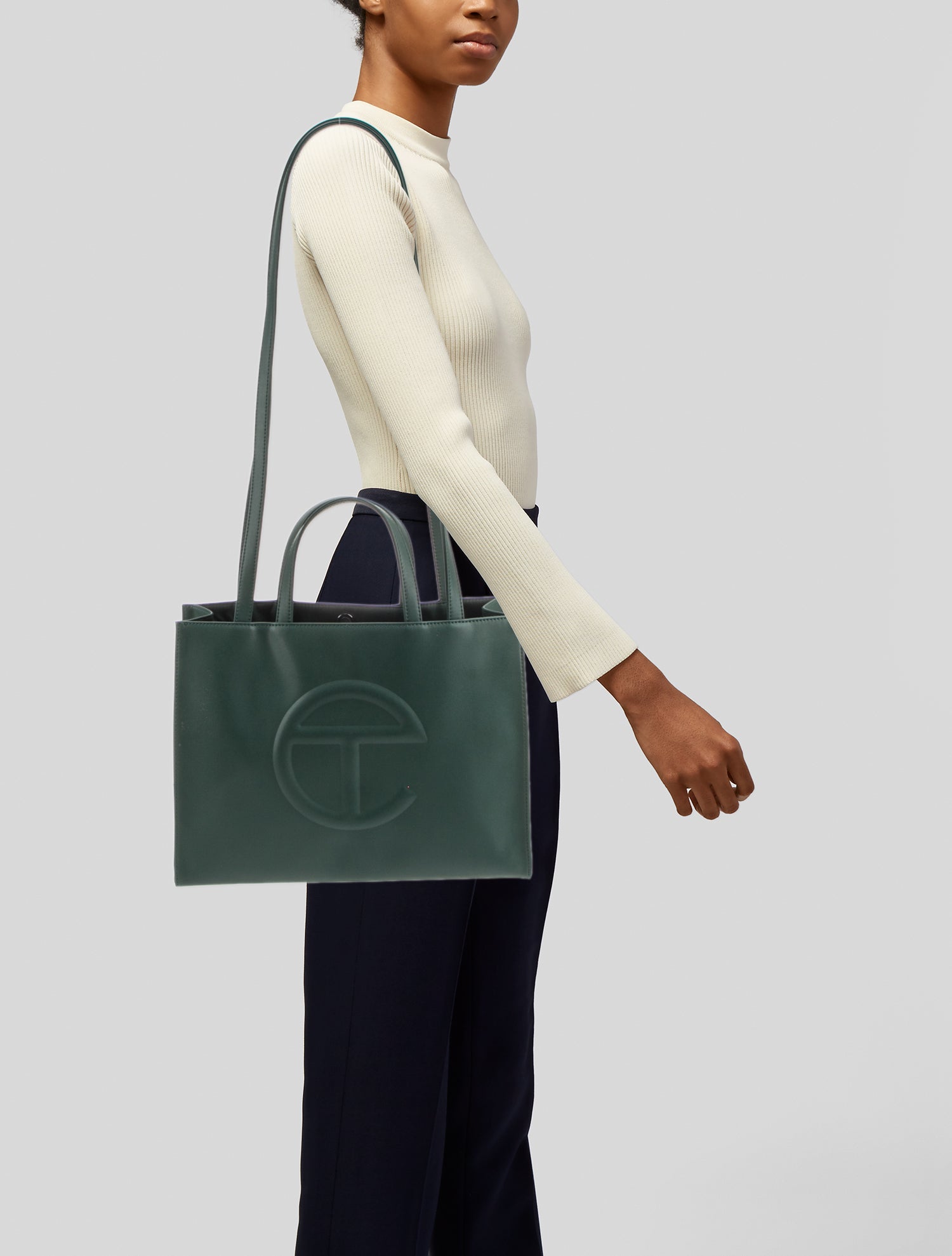 Telfar Vegan Leather Crossbody Bag