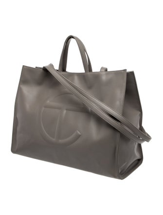 Telfar Vegan Leather Shopping Bag Large