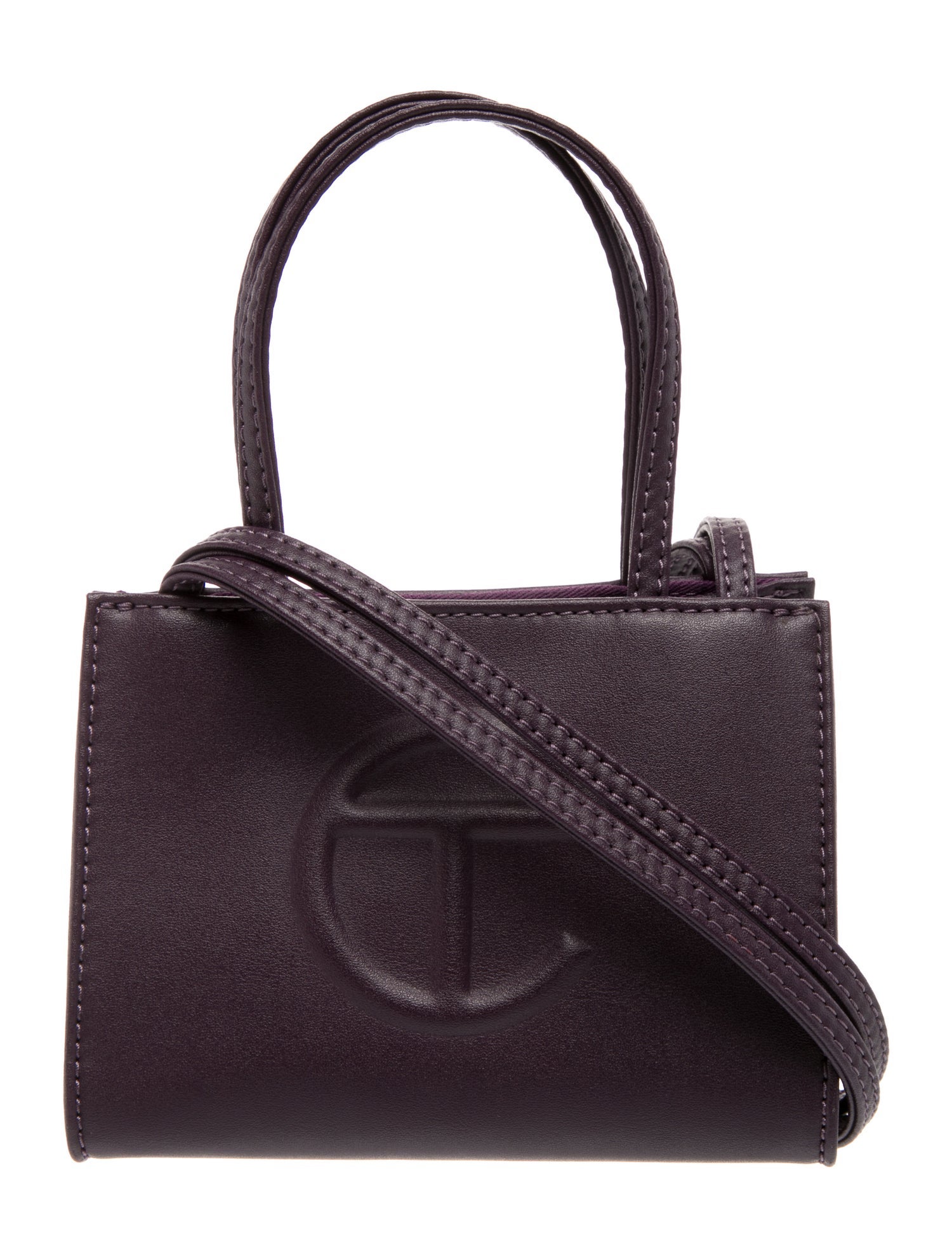 Telfar Vegan Leather Crossbody Bag Small