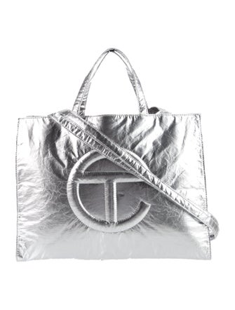 Telfar Foil Shopping Bag Medium