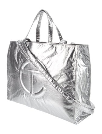 Telfar Foil Shopping Bag Medium