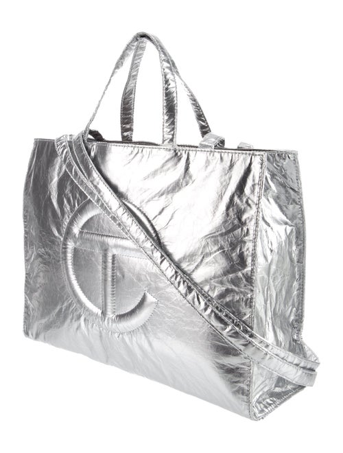 Telfar Foil Shopping Bag Medium