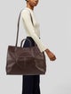 Telfar Vegan Leather Large Chocolate Shopping Bag Large