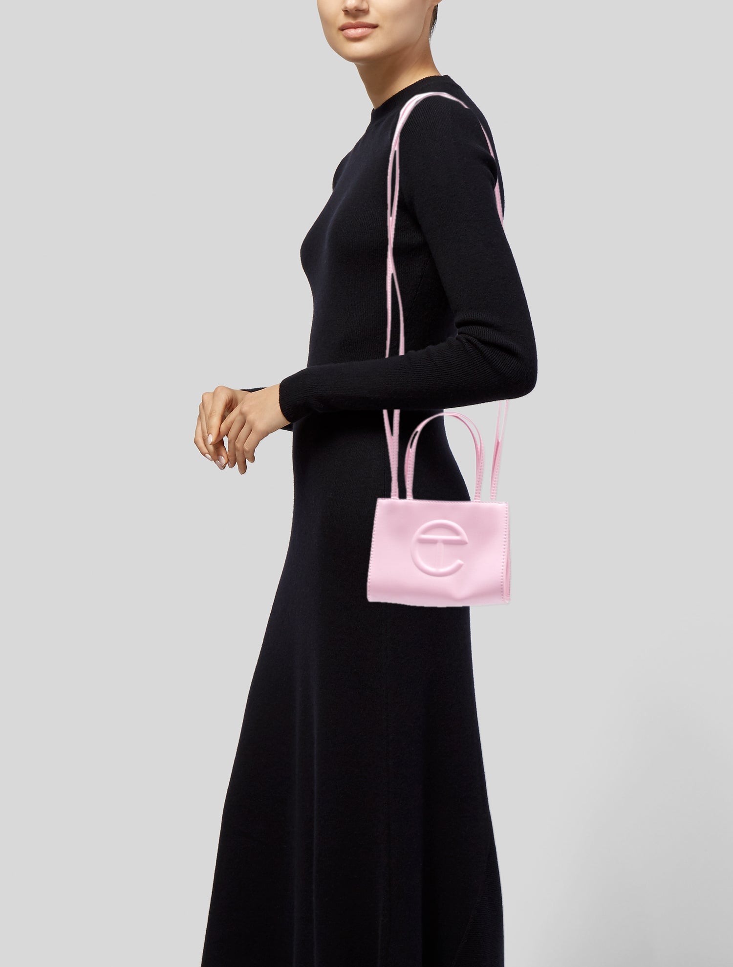 Telfar Vegan Leather 'Bubblegum' Shopping Small