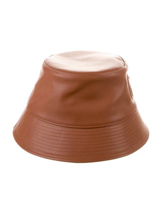 Telfar Faux Leather Bucket Hat w/Tags